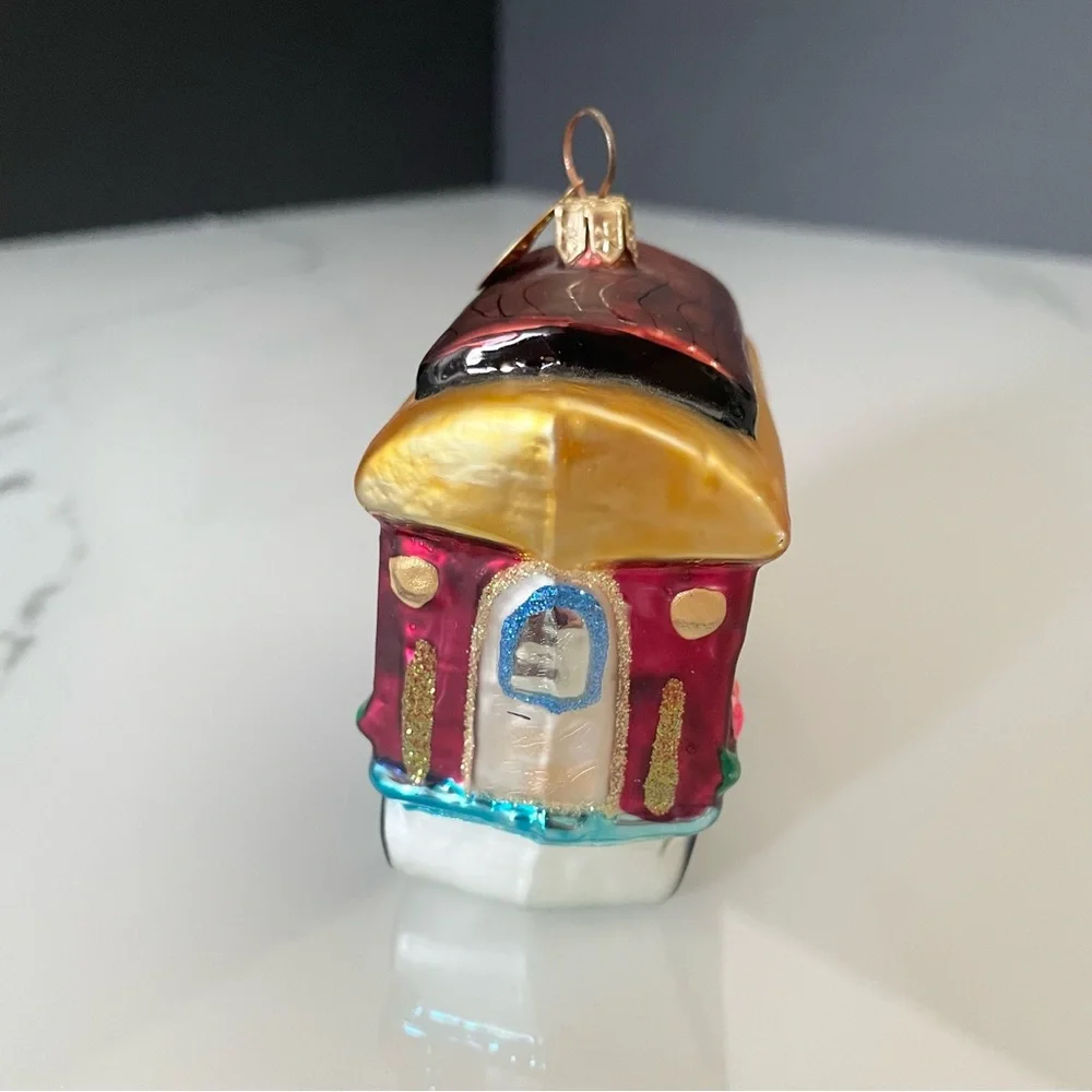 North Pole Express Train Car Ornament by Christopher Radko